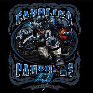 Liquid Blue NFL Carolina Panthers Running Back Cochlear Nucleus 6 Skin